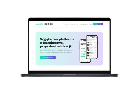 zdjecie strony internetowej learnd.it